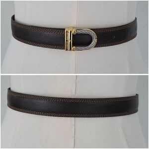 PHILIPPE CHARRIOL Designer Silver Sculptural Interlocking Statement Belt S